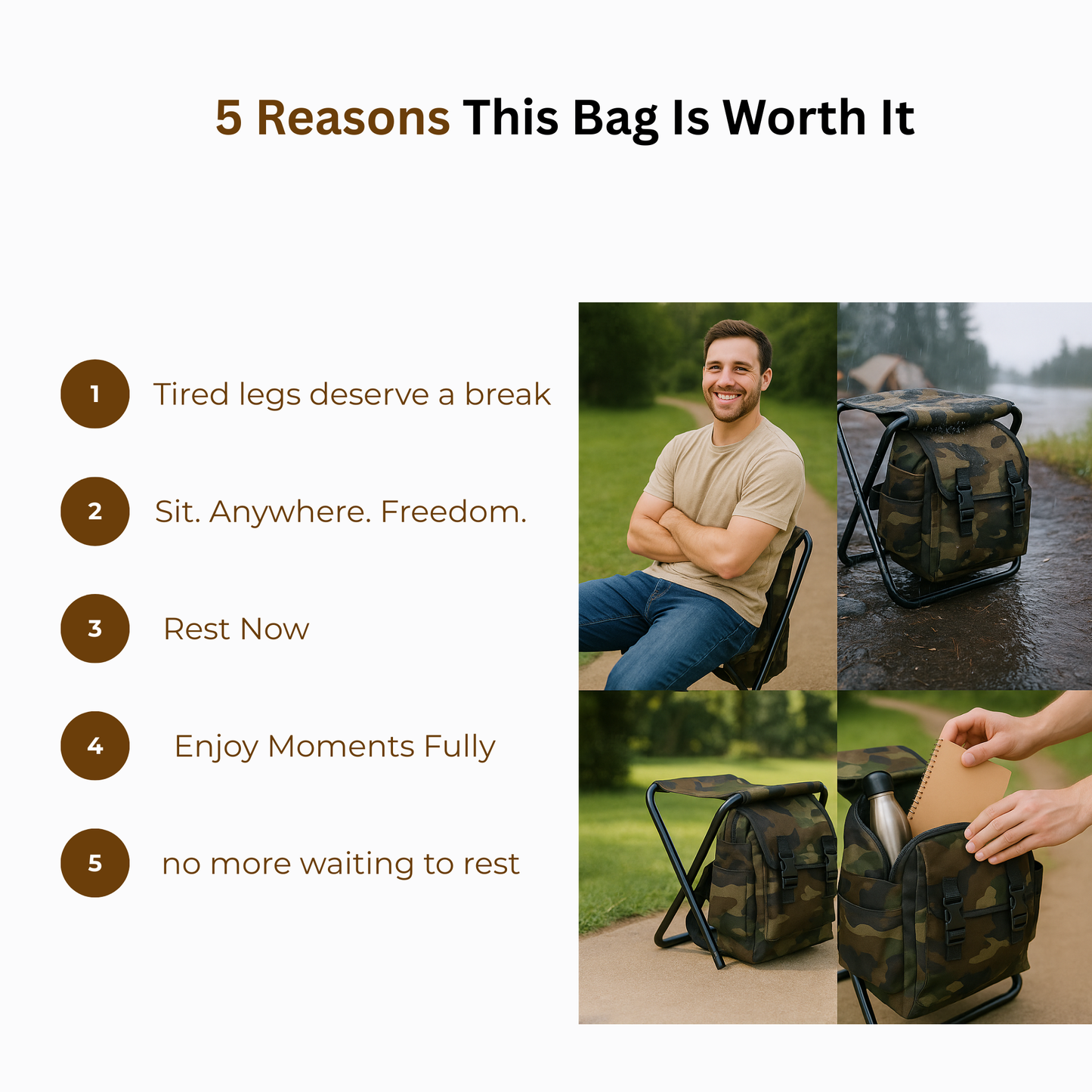 Comfy Cool Backpack Seat